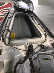 used kayak front hatch